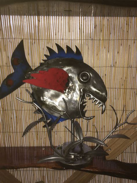 Metal Fish Art .